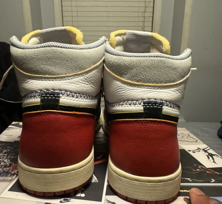 Union Jordan 1 Black Toe