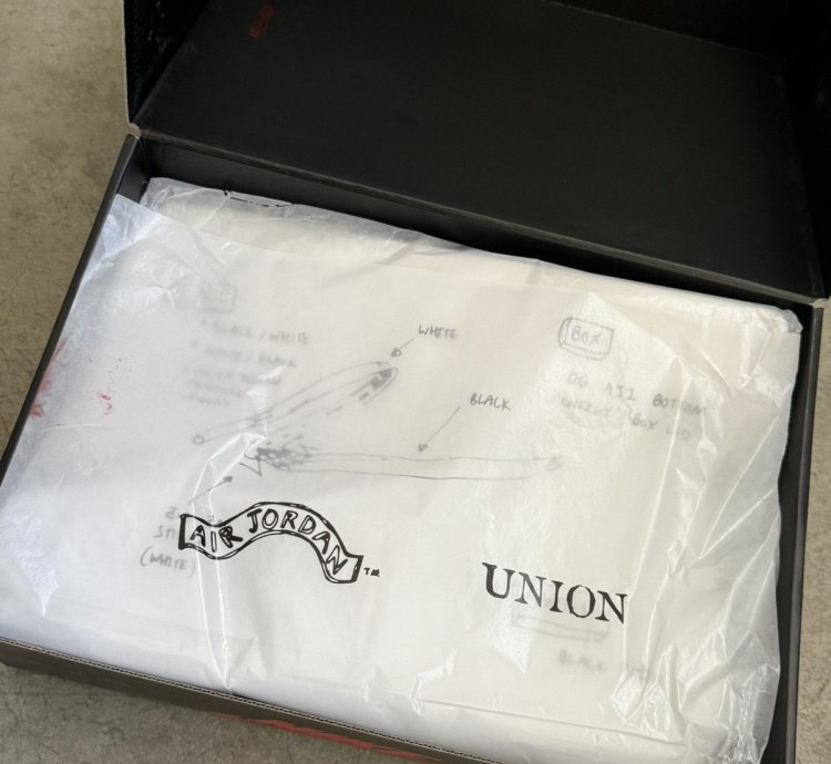 Union Jordan 1 Retro High Og Sp Chicago Shadow