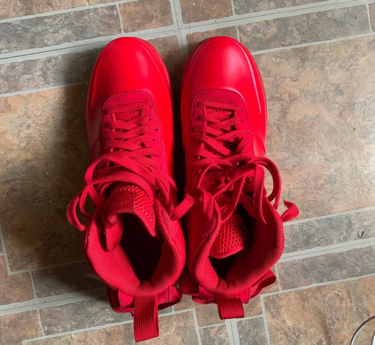 Air Force 1 Foamposite Red
