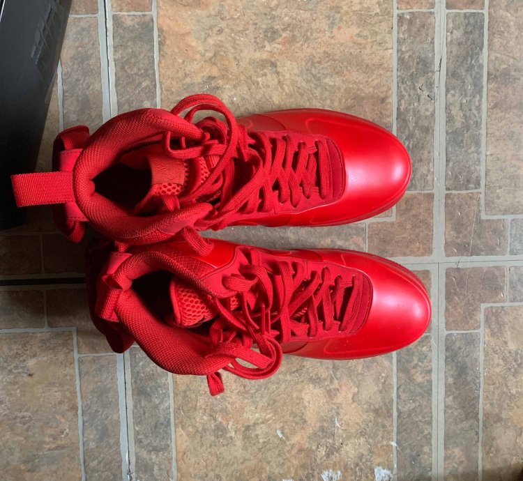 Air Force 1 Foamposite Red