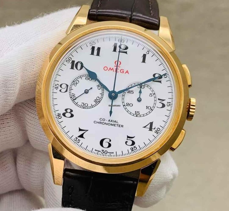 Omega Limited Edition 188 Rose Gold Mechanical Watch 39mm Olympic Official Timekeeper
