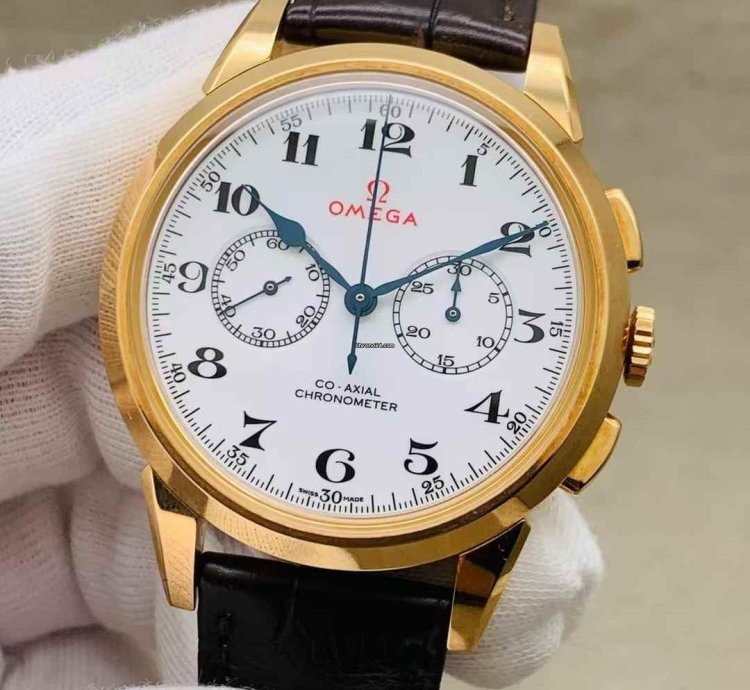 Omega Limited Edition 188 Rose Gold Mechanical Watch 39mm Olympic Official Timekeeper