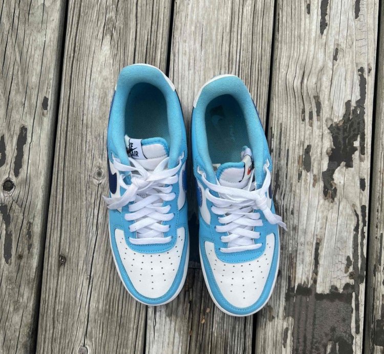 Air Force 1 Force 1 Lv8 Ps Split - Light Photo Blue
