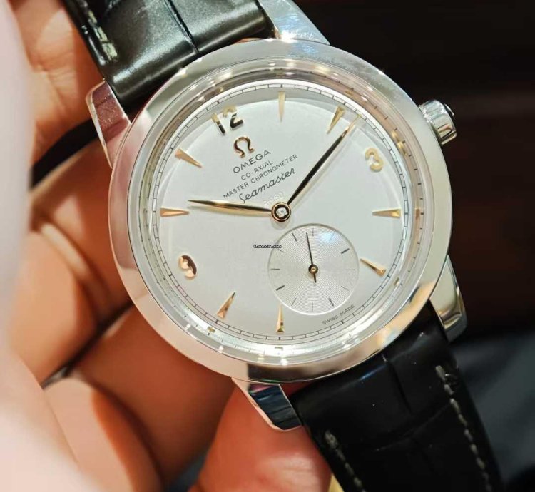 Omega Limited Edition Of 70 Platinum Automatic Watch Co-axial Master Chronometer Small Seconds