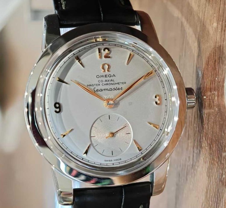 Omega Limited Edition Of 70 Platinum Automatic Watch Co-axial Master Chronometer Small Seconds