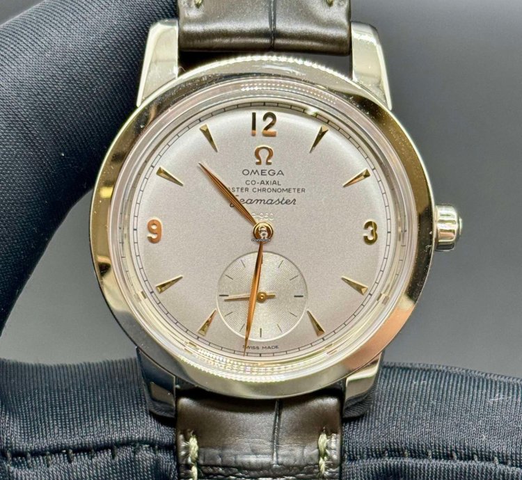 Omega Limited Edition Of 70 Platinum Automatic Watch Co-axial Master Chronometer Small Seconds