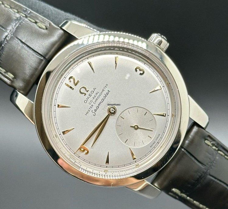 Omega Limited Edition Of 70 Platinum Automatic Watch Co-axial Master Chronometer Small Seconds