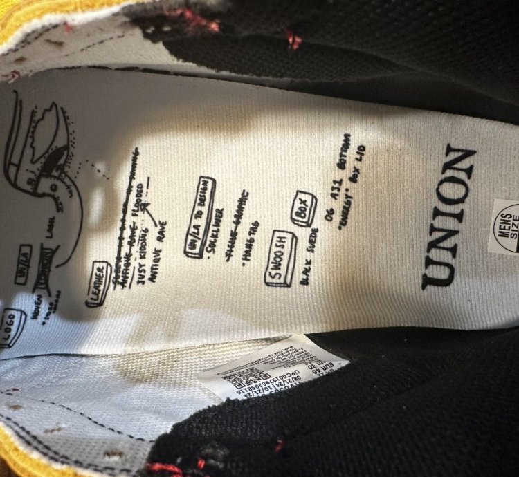 Union La Air Jordan 1 High Chicago Shadow
