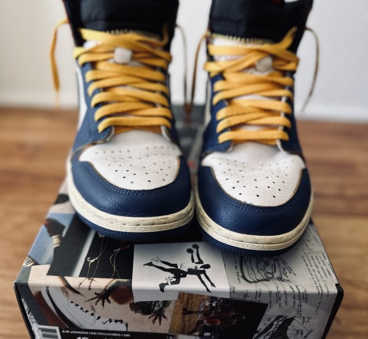 Union La Air Jordan 1 Retro High Nrg Storm Blue