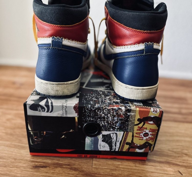 Union La Air Jordan 1 Retro High Nrg Storm Blue