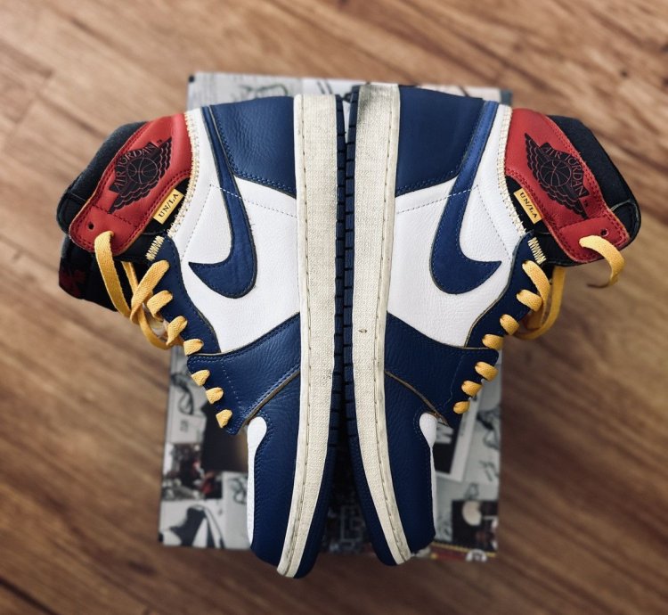 Union La Air Jordan 1 Retro High Nrg Storm Blue