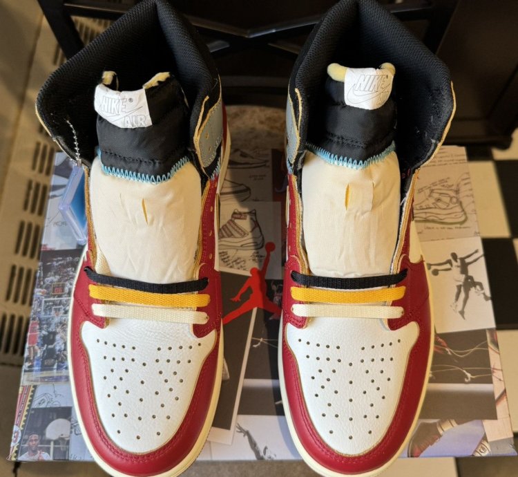 Union La Air Jordan 1 Retro Og Sp High Chicago Shadow