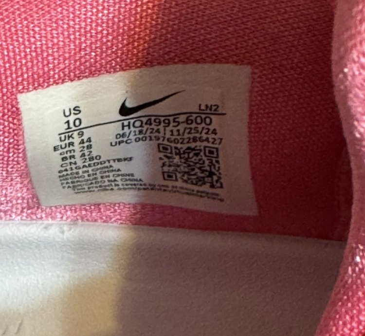 Stitches Low Kobe 9 Em Pink