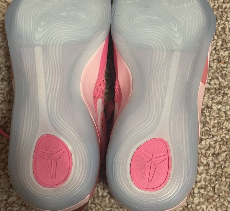 Stitches Low Kobe 9 Em Pink