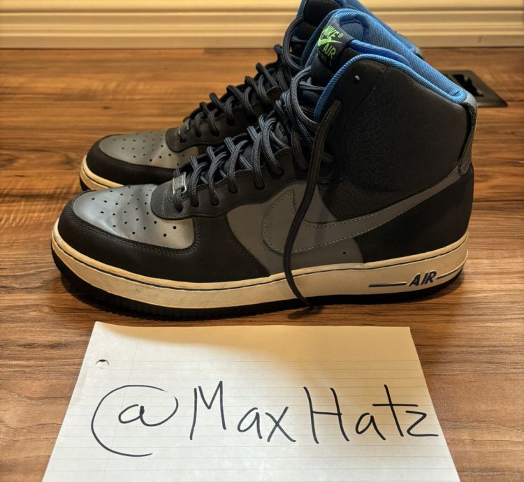 Air Force 1 High 07 Anthracite Cool Grey
