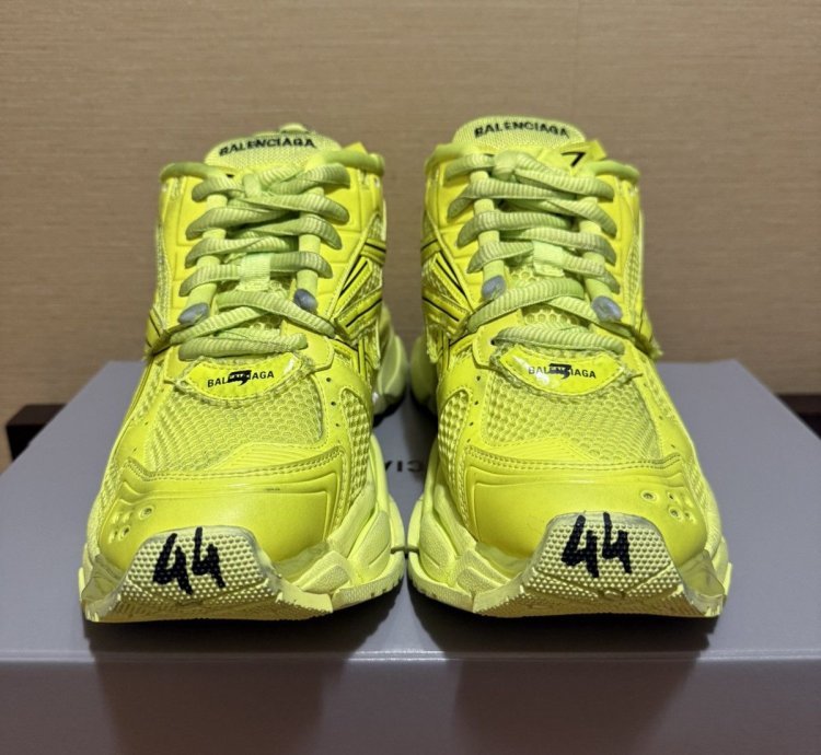 Balenciaga Runner Sneaker Yellow 44