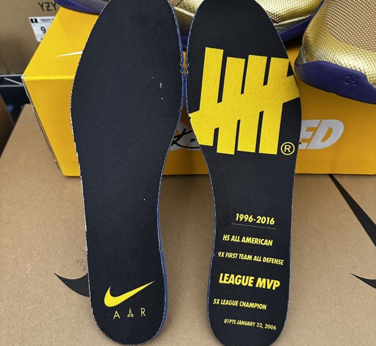 Undefeated Nike Kobe 5 Protro Hall Of Fame - Size 11