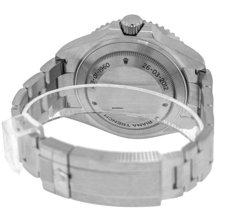Rolex Sea-dweller Deepsea Challenge 50mm Rlx Titanium Black Dial Black Bezel 126067