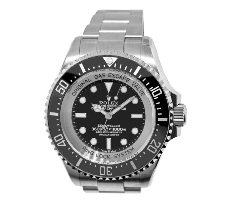 Rolex Sea-dweller Deepsea Challenge 50mm Rlx Titanium Black Dial Black Bezel 126067