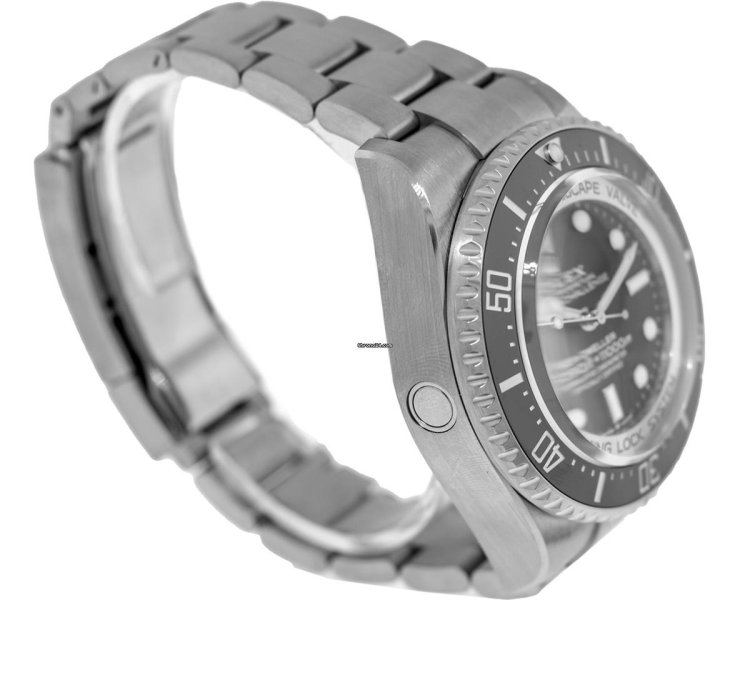 Rolex Sea-dweller Deepsea Challenge 50mm Rlx Titanium Black Dial Black Bezel 126067