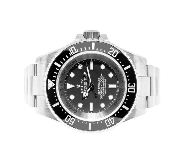Rolex Sea-dweller Deepsea Challenge 50mm Rlx Titanium Black Dial Black Bezel 126067