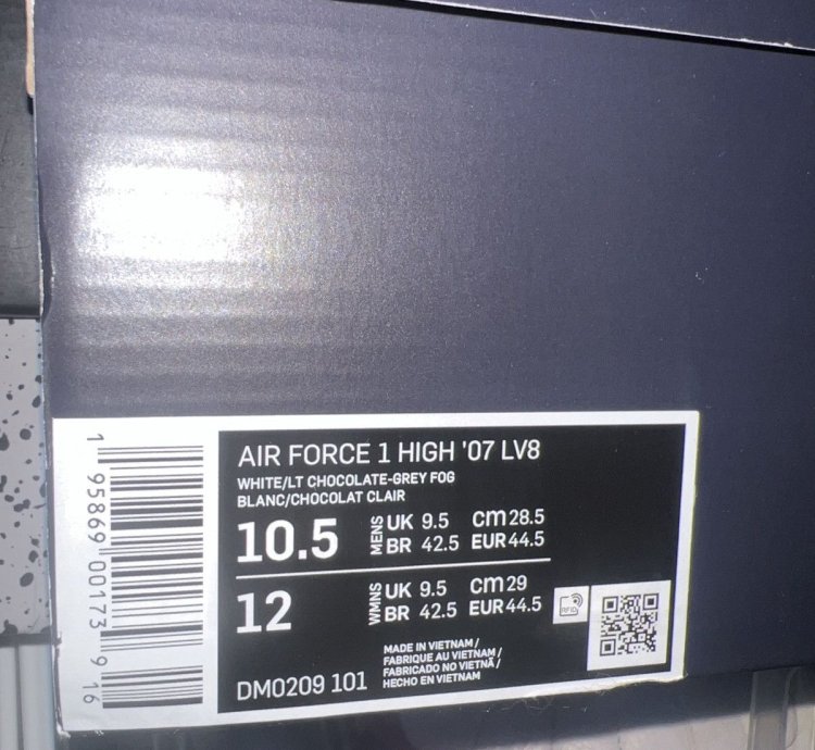 Air Force 1 High 07 Lv8