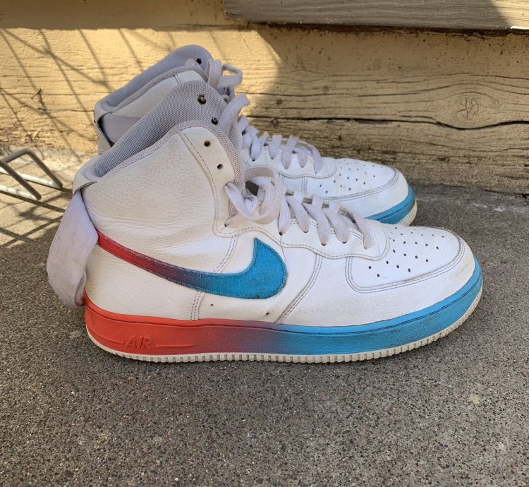 Air Force 1 High 07 Lv8 Blue Ember Glow 2019