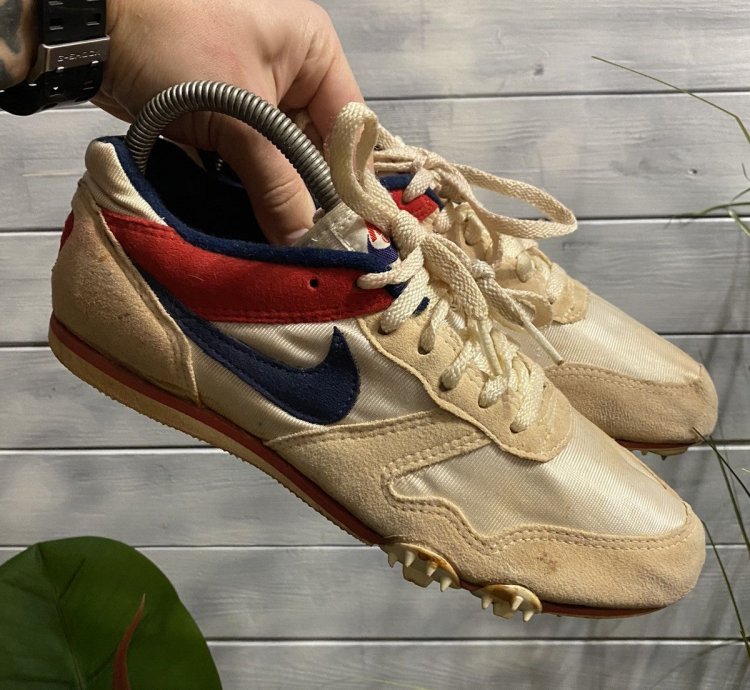 Vintage 1987 Nike Track And Field Running Made In Of Korea