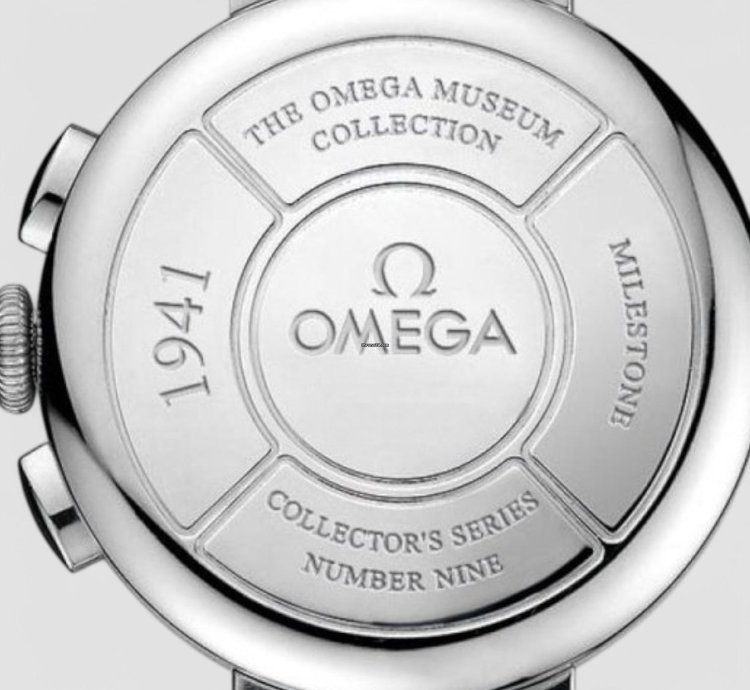 Omega Museum Collection Re-edition 1941 Milestones Watch