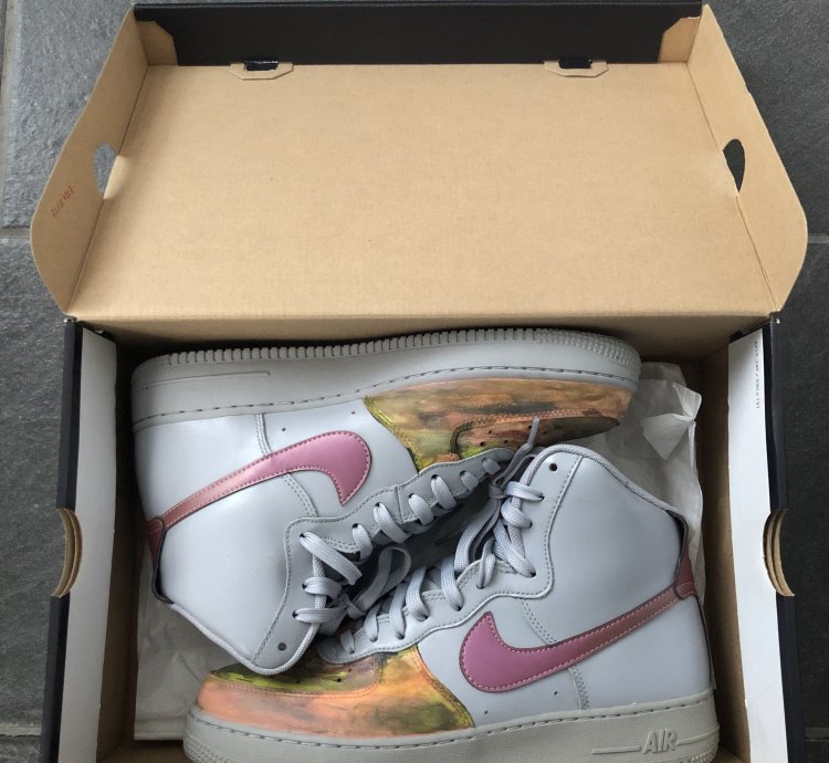 Air Force 1 High 07 Lv8 Pure Platinum