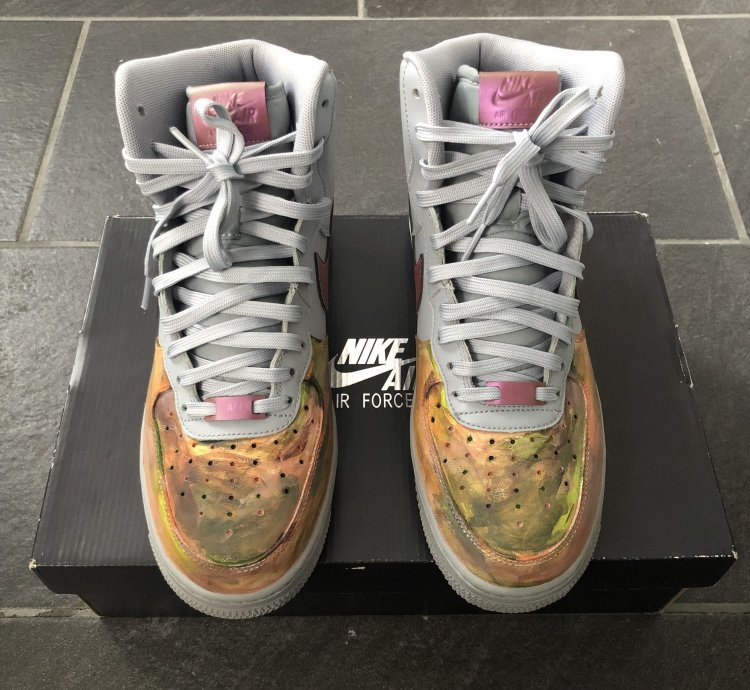 Air Force 1 High 07 Lv8 Pure Platinum