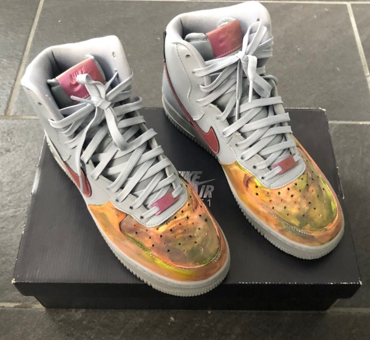 Air Force 1 High 07 Lv8 Pure Platinum