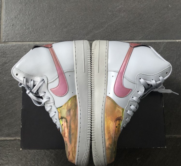 Air Force 1 High 07 Lv8 Pure Platinum