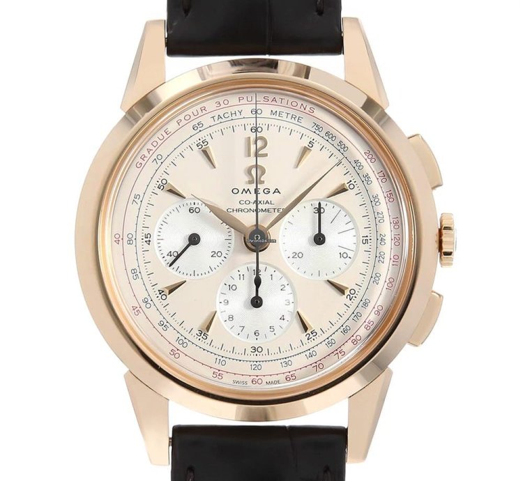 Omega Museum Specialties Museum Collection No 8 Racend Timer Limited To 1949 Pieces Worldwide 516 53 39 50 02 001 Used Mens Leather Strap Not Included Buckle Included