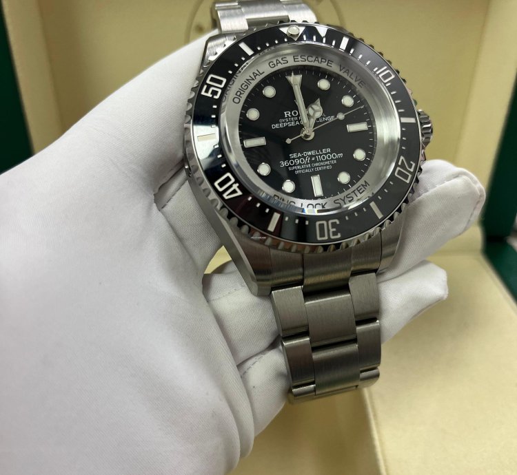 Rolex Sea-dweller Deepsea Challenge Black Dial 50mm Rlx Titanium 126067