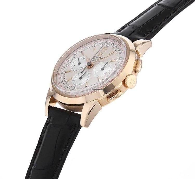 Omega Museum Specialties Museum Collection No 8 Racend Timer Limited To 1949 Pieces Worldwide 516 53 39 50 02 001 Used Mens Leather Strap Not Included Buckle Included