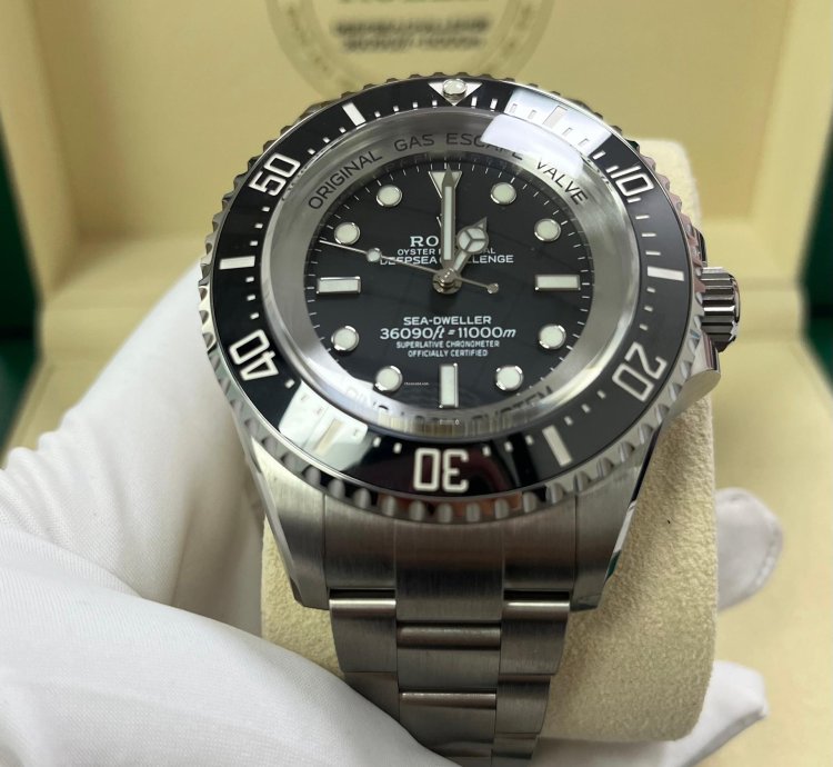 Rolex Sea-dweller Deepsea Challenge Black Dial 50mm Rlx Titanium 126067