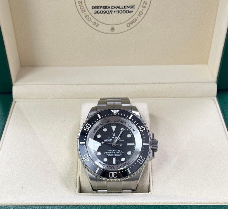 Rolex Sea-dweller Deepsea Challenge Black Dial 50mm Rlx Titanium 126067