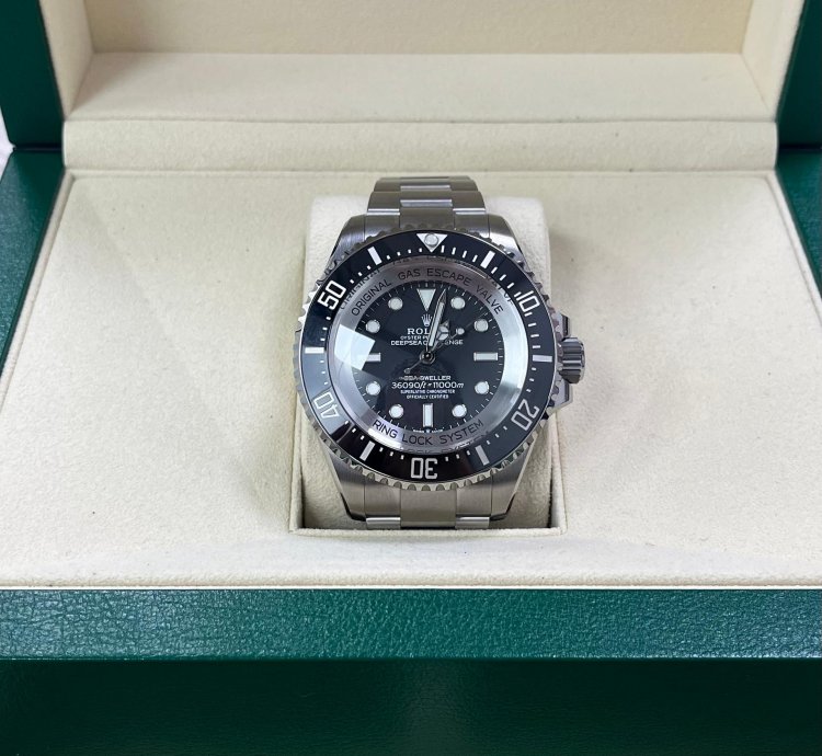 Rolex Sea-dweller Deepsea Challenge Black Dial 50mm Rlx Titanium 126067