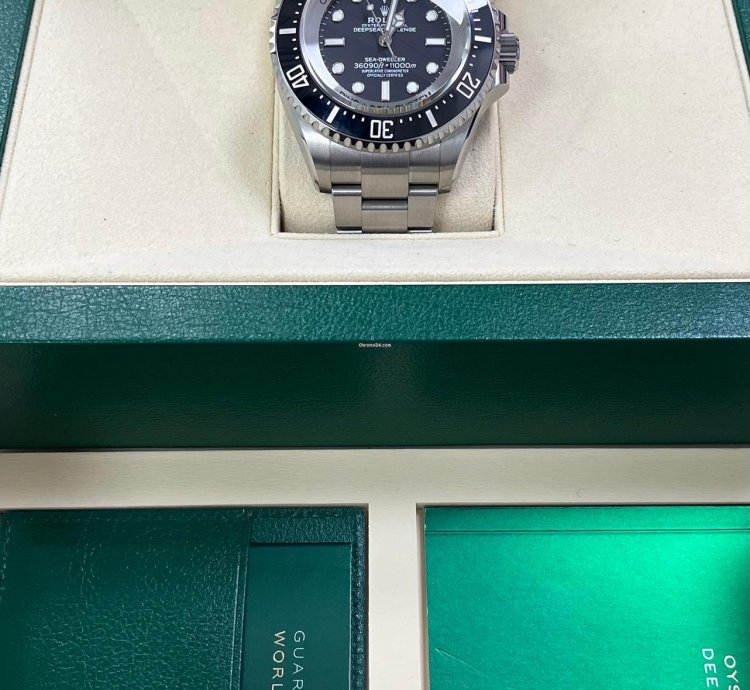 Rolex Sea-dweller Deepsea Challenge Black Dial 50mm Rlx Titanium 126067