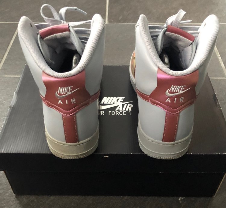 Air Force 1 High 07 Lv8 Pure Platinum