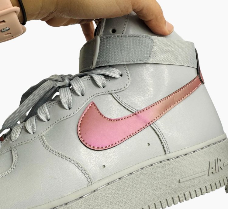 Air Force 1 High 07 Lv8 Pure Platinum Pink Men Size 12
