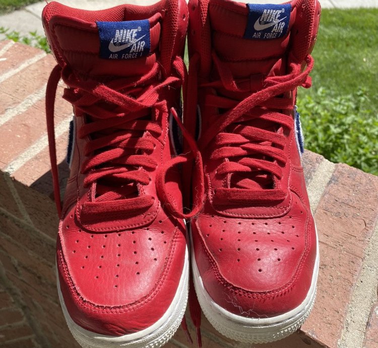 Air Force 1 High 07 Lv8 Red