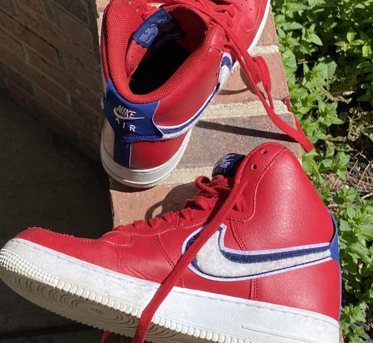 Air Force 1 High 07 Lv8 Red
