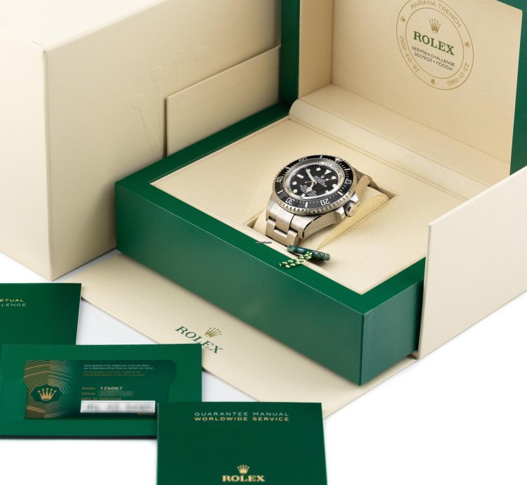 Rolex Sea-dweller Deepsea Challenge Mariana Trench Titanium Rlx Ref 126067 Full Set Unworn