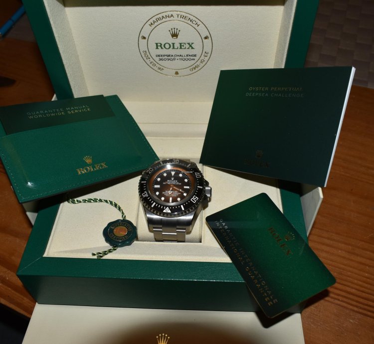 Rolex Sea-dweller Deepsea Challenge Set Complete