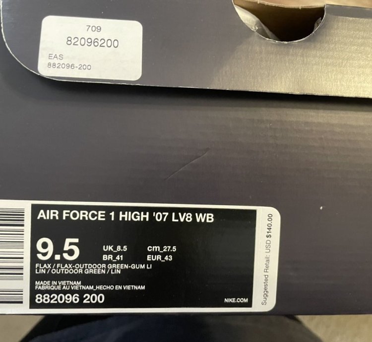 Air Force 1 High 07 Lv8 Wb