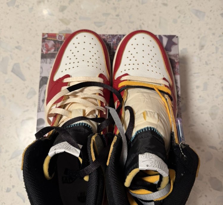 Union La Jordan 1 - Chicago Shadow- Size 11 5