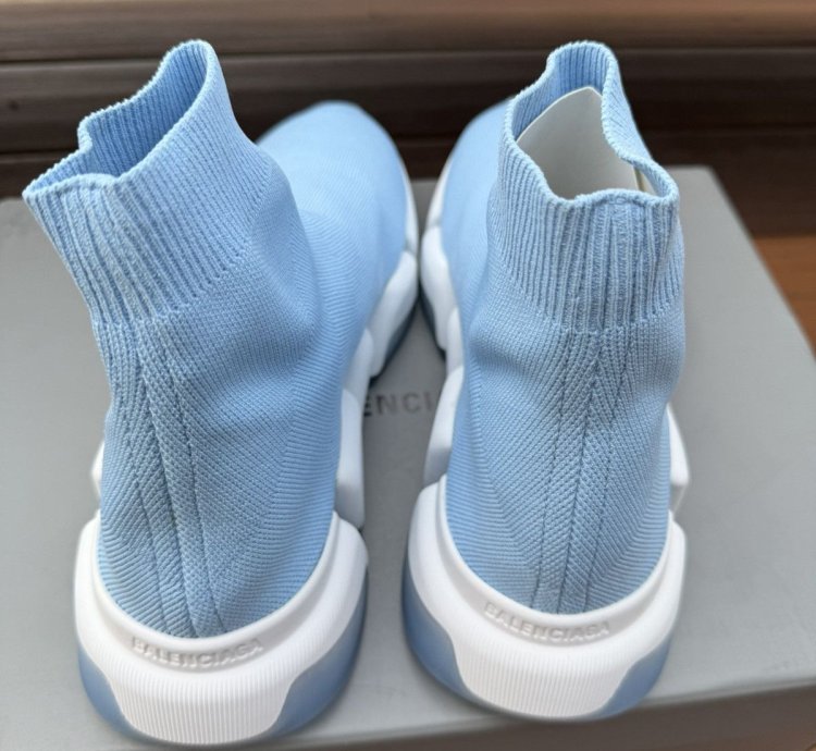 Balenciaga Speed Trainer Light Blue Size 7