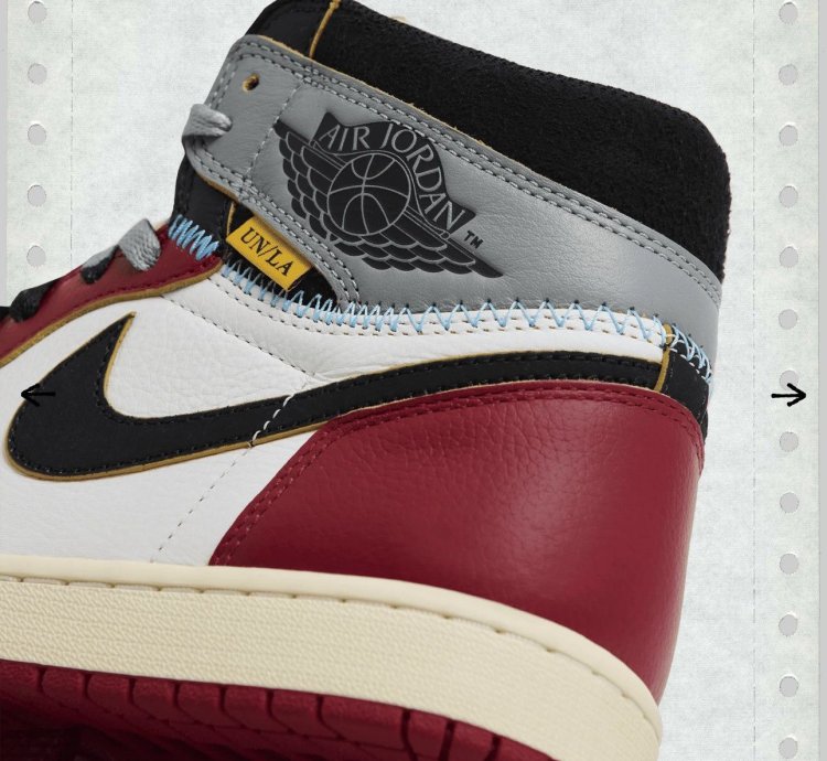 Union La Jordan 1 Chicago Shadow